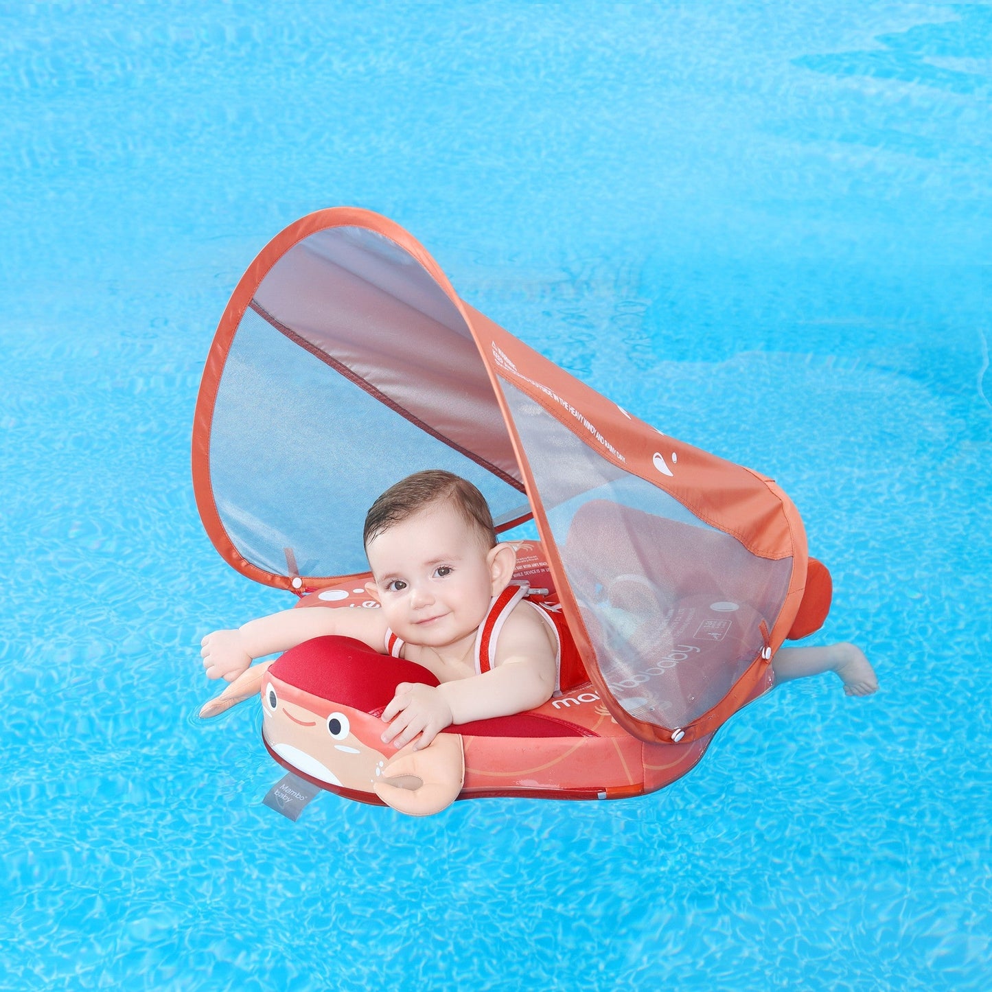 Mambobaby Swim Float Crab with Canopy