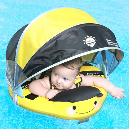 Mambobaby Swim Float HoneyBee with Canopy