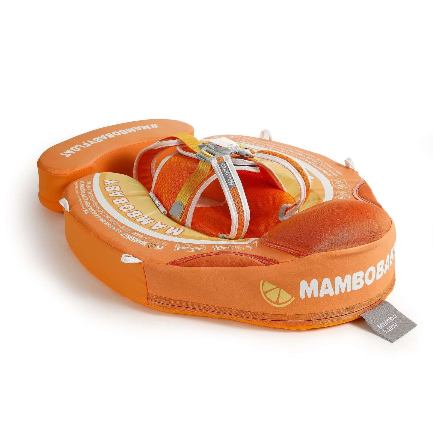 Mambobaby Swim Float Tangerine with Canopy