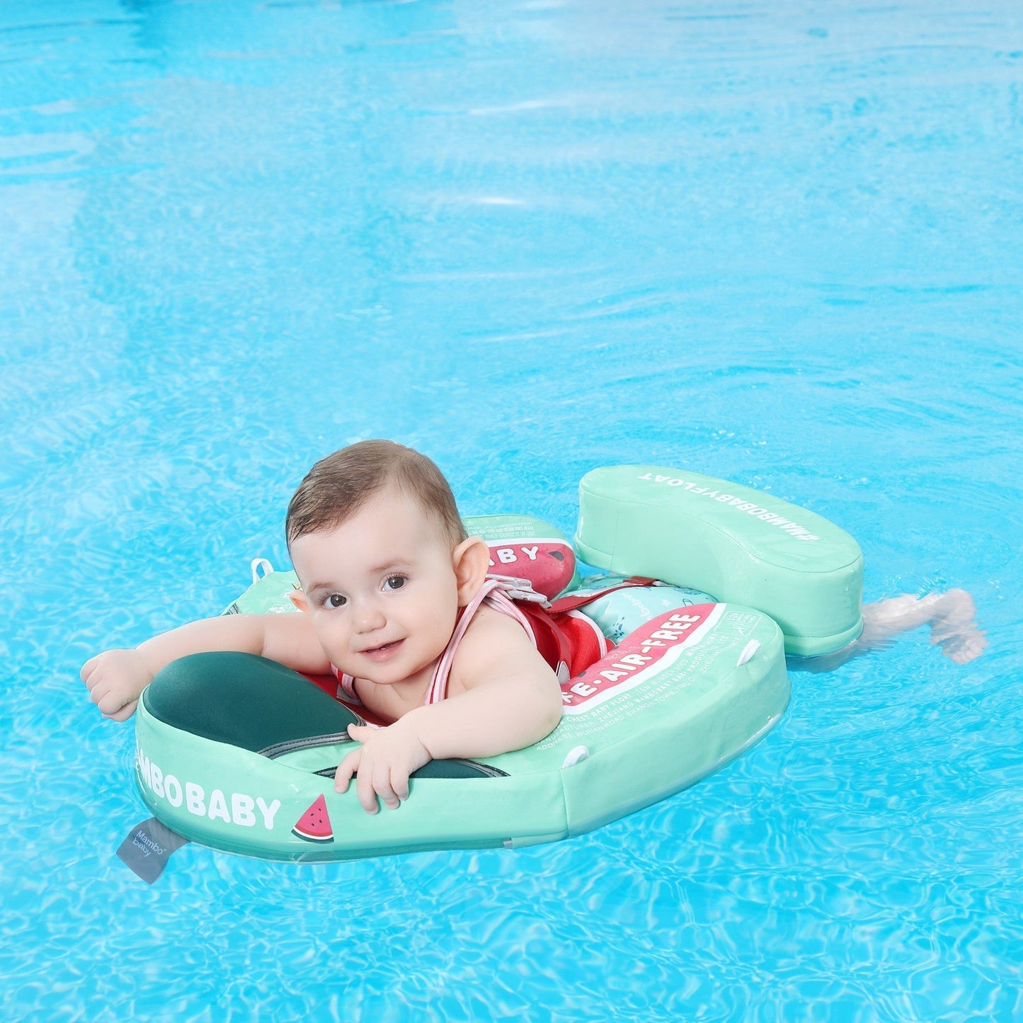 Mambobaby Swim Float Watermelon with Canopy