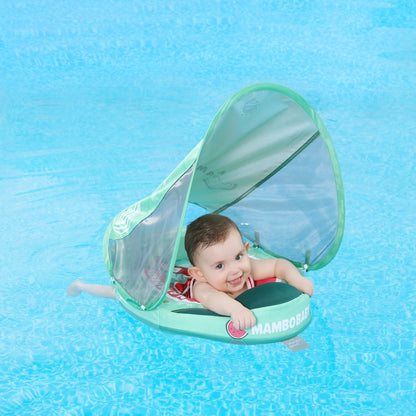 Mambobaby Swim Float Watermelon with Canopy