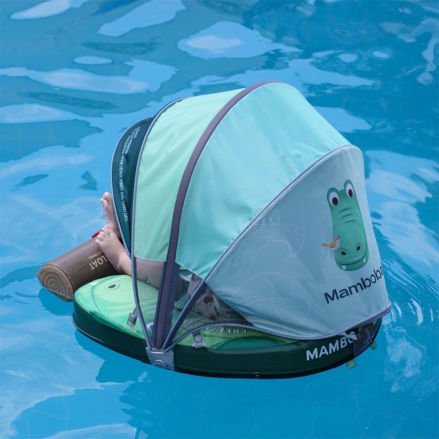 Mambobaby Crocodiles Float with Canopy