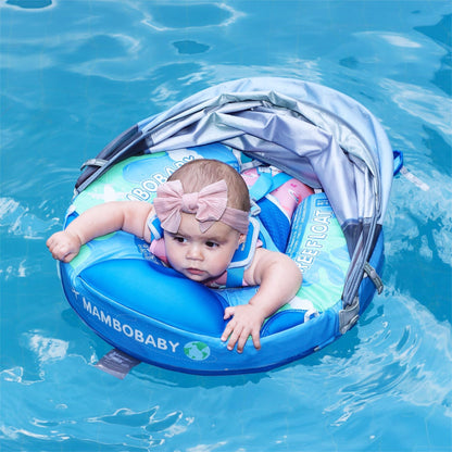 Mambobaby Earth Swim Float with Canopy