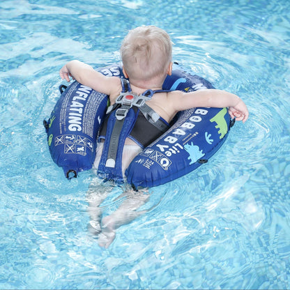 Mambobaby Self-Inflatable Baby Float with Canopy Lite